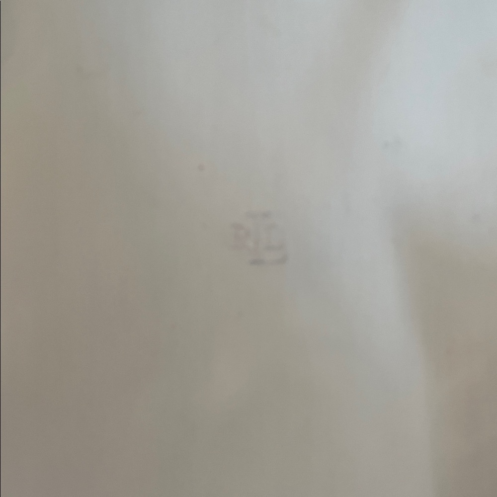 Lauren Ralph Lauren Easy Care Cotton White Shirt size L - Picture 4 of 5